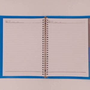 کلاسور 100 برگ 26 حلقه جلد طلقی مات سوپربایند SUPERBIND