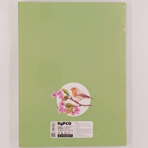 کلاسور 160 برگ 26 حلقه جلد سخت پاپکو PAPCO