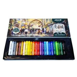پاستل 24 رنگ آریا مدل آرتیست
