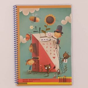 دفتر 40 برگ سیمی مجلد لاین نوت LINE NOTE