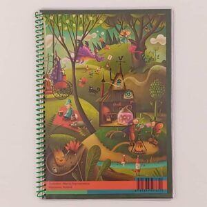 دفتر 50 برگ سیمی مجلد لاین نوت LINE NOTE