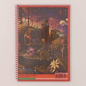 دفتر 50 برگ سیمی مجلد لاین نوت LINE NOTE