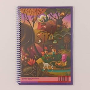 دفتر 50 برگ سیمی مجلد لاین نوت LINE NOTE