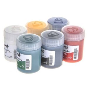 گواش 6 رنگ پارس