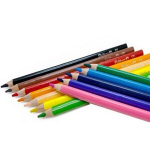 مداد رنگی ۱۲ رنگ جامبو پلیکان Pelikan