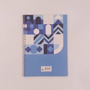 دفتر شطرنجی 5 میلی متر 60 برگ نهال NAHAL