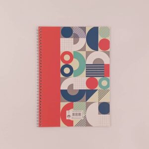 دفتر شطرنجی 5 میلی متر 60 برگ نهال NAHAL