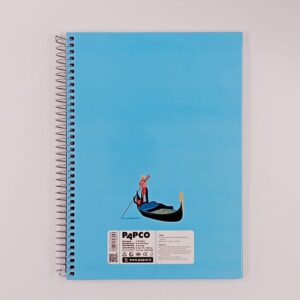دفتر نقاشی 60 برگ سیمی جلد سخت پاپکو PAPCO